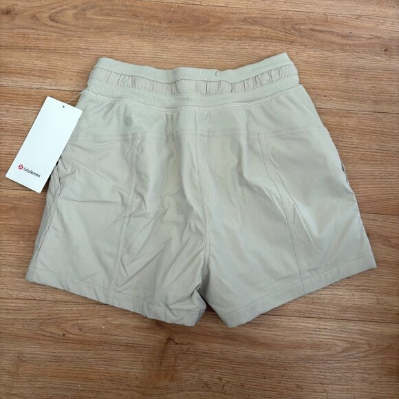 Lululemon Athletic Dance Studio High Rise Short 3.5” Mojave Tan NWT Size 2 - Picture 2 of 8